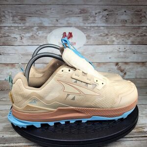 Altra Lone Peak 7 Womens Size 8.5 Tan Trail Running Sneakers Shoes